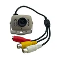 Uvusee-Mini caméra de surveillance CCTV 1/3 CMOS 1000TVL 960H 6 pièces jour/nuit IR LED 6mm