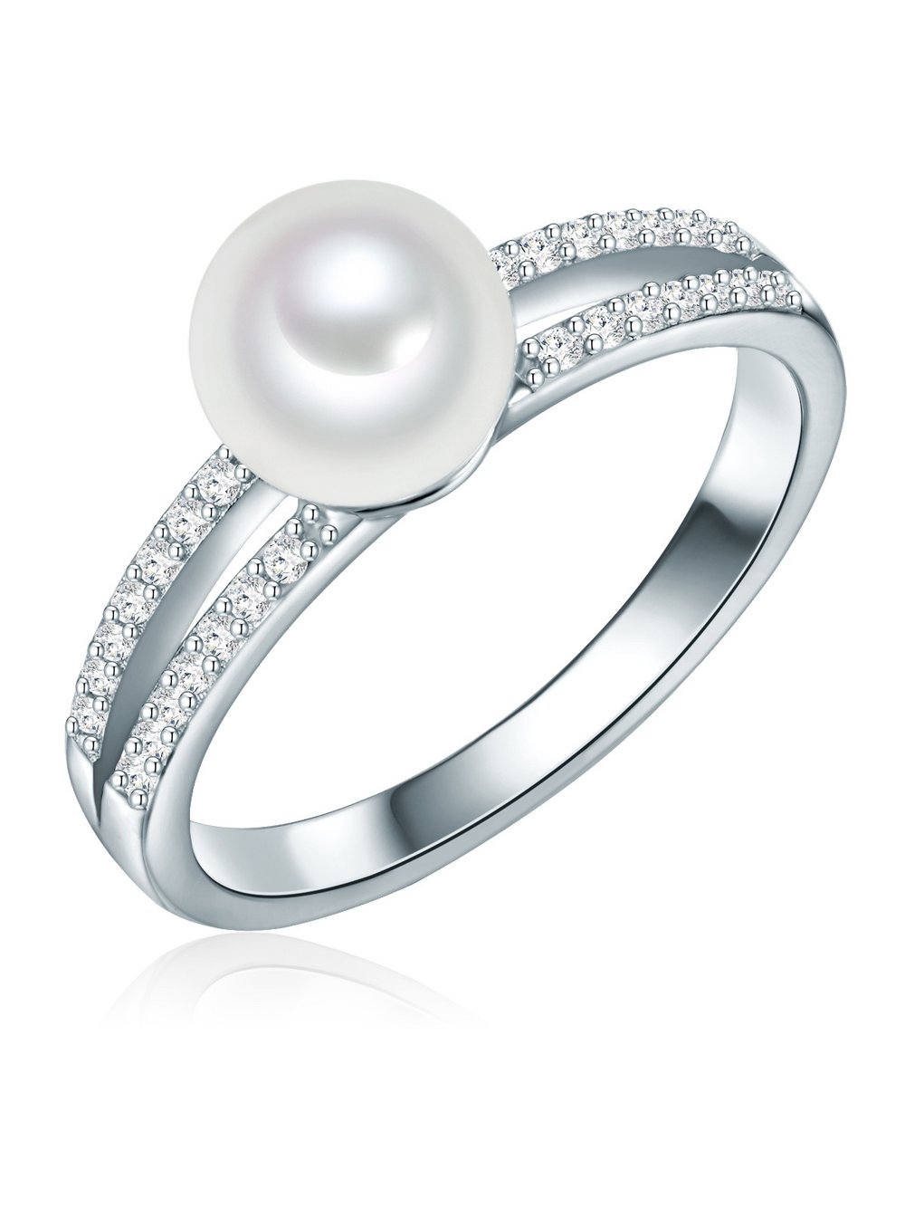 Valero Pearls Ring Damen silber, 50 Image