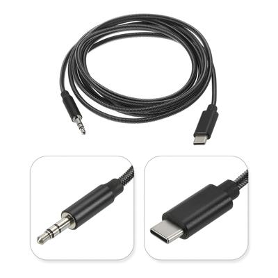 USB C to 3.5mm Male Aux Jack Cable Type C to 3.5mm TRS Headphone Cord