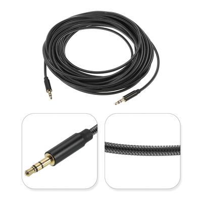 3.5mm Aux Cable Male to Male Auxiliary Audio Cable HiFi Cord 1.6ft
