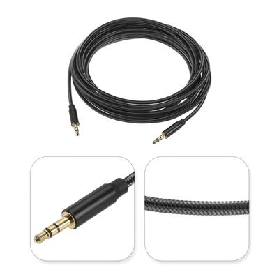 3.5mm Aux Cable Male to Male Auxiliary Audio Cable HiFi Cord 1.6ft