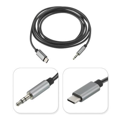 USB C to 3.5mm Male Aux Jack Cable Type C to 3.5mm TRS Headphone Cord