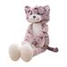 Sehao Plush Toy Cute cat Plush Toy Plush Toy Cute Long-Legged cat Doll Plush Purple S Educational Toys for Toddler