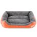 Washable Dog Bed Large Dog Bed Rectangle Washable Dog Bed Comfortable and Breathable Large Dog Bed Washable Dog Bed