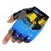 Mountain Bike Gloves for Men Women - Full-Palm Protection Cycling Gloves - Biking Gloves Fingerless Bicycle Gloves Non-Slip Cycle Gloves Men - Half Finger Bicycling Gloves