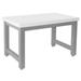 BenchPro 24 x 96 in. Harding Heavy Duty Workbenches with Formica Laminate Top Gray & White