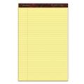 Ampad Gold Fibre Writing Pads Wide/Legal Rule 8.5 x 14 Canary 50 Sheets Dozen (20030)