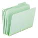Pendaflex Pressboard Expanding File Folders 1/3-Cut Tabs: Assorted Letter Size 1 Expansion Green 25/Box (17167)
