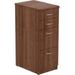 Lorell Walnut Laminate 4-Drawer File Cabinet