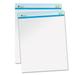 Universal Sugarcane Based Easel Pads- Unruled- 27 x 34- White- 50 Sheets-Pad- 2 Pads-Pack