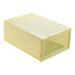 KIHOUT Foldable Transparent Shoe Storage Box Plastic Stackable Shoe Storage Box Deals