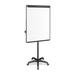 Bi-silque Visual Communication Product- Inc. Presentation Easel- Platinum- Magnetic- Silver