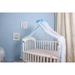 CLZOUD Summer Baby Bed Mosquito Mesh Dome Curtain Net for Toddler Crib Cot Canopy