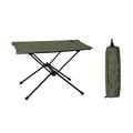 Walmeck Folding Picnic Table Portable Camping Desk Aluminum Table for Picnic Hiking Camping Beach Cooking and Backyard Use