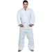 Woldorf USA BJJ Kimono Jiu Jitsu Judo Gi Student White Color 7 A5 NO Logo Martial Arts Fighting Uniform Training Uniforms Pre-Shrunk Ultra Light Weight Uniforms