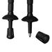 2pcs Outdoor Rubber Tip End Cap Hammers Pole Hiking Stick new