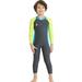 Kids Full Body Wetsuit Body Thermal Swimsuit for Girls Boys Surf Suit Neoprenes 2.5MM Toddler Teens Youth Wetsuits Long Sleeve Diving Suits