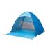 Hemoton Portable Sun Shelter Automatic Beach Tent Outdoor Protection Sun Shelter Camping Awning Sunshade (Sky-blue)