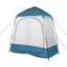 Tcbosik Double Dressing Tent Oxford Cloth Shower Tent Oversize Outdoor Shower Tents for Camping Dressing Room Room Shower Privacy Shelter 229 * 229 * 122cm Blue/White