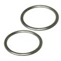 2 Exhaust Pipe Gaskets for Kawasaki VN1500P Vulcan 1500 Mean Streak 2002 2003