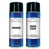 Spectral Paints Compatible/Replacement for Volvo 613 Deep Blue: 12 oz. Primer & Base Touch-Up Spray Paint Fits select: 2004 VOLVO S60 2004 VOLVO V70