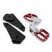 OWSOO Wide Foot Pegs Front Billet enlarged Pedals Rest Footpegs Replacement for X-ADV 750 2021