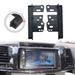 GLFSIL 2pcs Car Radio Stereo Double Din DVD Player Spacers For Toyota