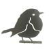 Metal Birds Art Silhouette Decoration Exquisite Birds Shape Iron Garden Stake Tree Ornament For Home Courtyard