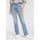 Bootcut-Jeans LEVI'S "725 High-Rise Bootcut" Gr. 32, Länge 32, blau (absence of light) Damen Jeans