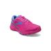 Brooks Ghost 15 Running Shoes - Women's Pink Glo/Blue/Fuchsia 6.5 Narrow 1203801B606.065