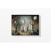 Amrita Sen Winter Moonlit Framed On Canvas Print Canvas | 25.25 H x 33.25 W x 1.75 D in | Wayfair SECA10PFWH32x24