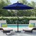 Darby Home Co Iuka 9' Market Umbrella Metal in Blue/Navy | 108 W x 108 D in | Wayfair A6BE14C5636E4B32B147F72813D9BA0E