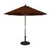 Joss & Main Manford Ausonio 9' x 9' Octagonal Market Umbrella, Wood in Red | Wayfair 4B33D01BFA3F4C20B973051135162F92