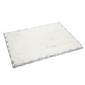 Godinger Silver Art Co Alina Marquise Silver Raw Edge Marble Serving Board Marble in Gray/White | 0.5 H x 11.75 W x 15.75 D in | Wayfair 61895