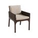 Tommy Bahama Outdoor Abaco Arm Dining Chair, Wicker in Brown | 34 H x 23.5 W x 28.5 D in | Wayfair 3420-13-40