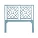 Dakota Fields Ananias Open-Frame Headboard Wicker/Rattan in Blue | Queen | Wayfair EF2E9838ADDB4C0083D83321397F5729