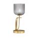 Everly Quinn Colleps Metal Table Lamp Glass/Metal in Yellow | 18 H x 7 W x 7 D in | Wayfair 4A16D2A31C1A4859B4E9574841FB0B97