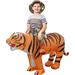 The Holiday Aisle® Ferrier Tiger Inflatable Costume Polyester in Orange | 48 H in | Wayfair 188957DE0DBC4C42B89F124530CB3BEA