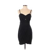 Bebe Cocktail Dress - Mini: Black Solid Dresses - Women's Size X-Small
