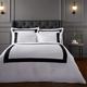 Bianca Cotton 180 TC Tailored Black Bedding Set - Superking