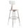 National Public Seating | NPS 18 to 26 Inch High, Stationary Adjustable Height Stool - Hardboard Seat, Gray &amp; Brown | Part #6218HB