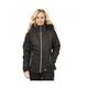 Trespass Womens/Ladies Jolie Water Resistant Faux Fur Trim Jacket (Black) - Size X-Small