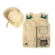 Kit d'aventure en plein air pour enfants Cargo Glaat Hat Explorer Safari Cargo Glaand Hat Set