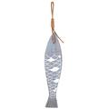 Zen Et Ethnique - Signes Grimalt Ciondolo decorativo Ornamento di pesce a sospensione blu 2x10x41cm
