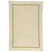 Colonial Mills 9 x 12 ft. Shear Natural Wool Rug Canvas