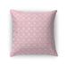 TRANSLUCENT FLOWER MULTI PINK Accent Pillow by Kavka Designs