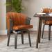 Art Leon Bentwood Swivel Dining Chairs