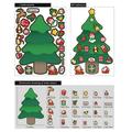 Sehao Christmas Stickers Christmas Party Games For Kids Make Your Own Christmas Stickers DIY Christmas Santa Snowman Face Sticker Xmas Party Favors For Class Educational Toys for Toddler