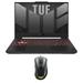ASUS TUF Gaming A15 (2023) Gaming/Entertainment Laptop (AMD Ryzen 7 7735HS 8-Core 15.6in 144Hz Full HD (1920x1080) GeForce RTX 4050 Win 11 Home) with TUF Gaming M3