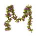 Hesroicy Decorative Fake Flower Vines - Artificial Rose Flowers Vine for DIY Wedding Garland Accessories (220cm)